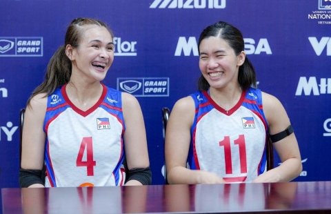 Bóng chuyền nữ Philippines chốt quân số chuẩn bị cho SEA Games 33