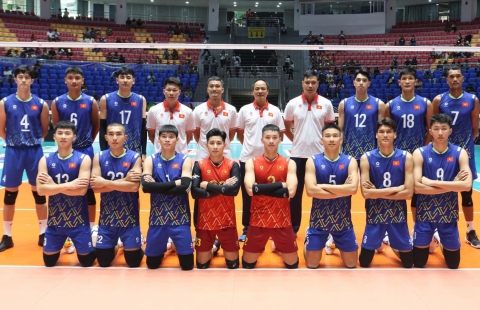 Bóng chuyền nam Việt Nam bị phơi bày điểm yếu trước SEA Games 33