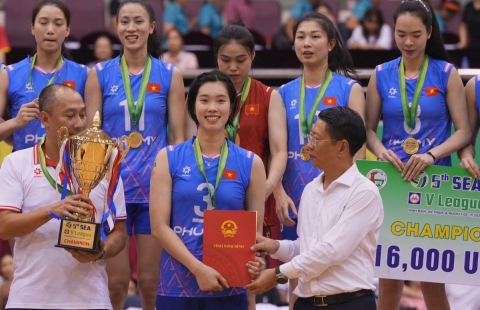 Giành HCV SEA Games 33, bóng chuyền Việt Nam được thưởng nóng tiền tỉ