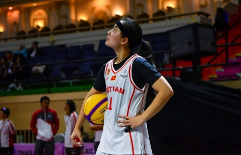 Trực tiếp bóng rổ 3x3 nữ Việt Nam vs Indonesia, 15h30 hôm nay 11/12