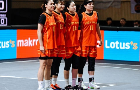 Trực tiếp bóng rổ 3x3 nữ Việt Nam vs Malaysia, 17h20 hôm nay 11/12