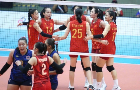 Bóng chuyền nữ Việt Nam mất HCV sau tình huống tranh cãi, báo Thái Lan nói gì?