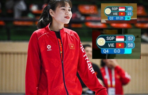 Ngược dòng không tưởng, bóng rổ nữ Việt Nam lọt top 5 SEA Games 33