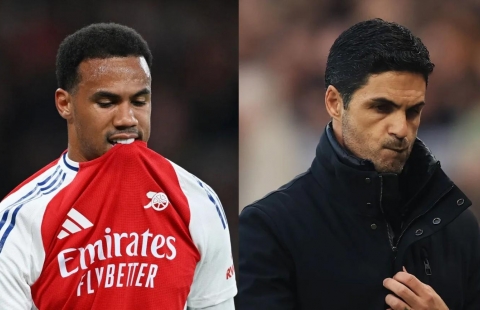 Arsenal nhận tin 'sét đánh' trước trận gặp Real Madrid tại Cúp C1