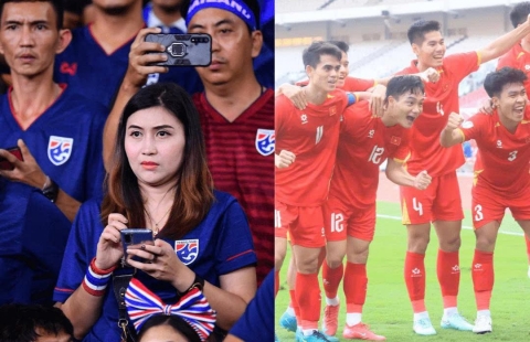 CĐV Thái Lan phản ứng bất ngờ sau chiến thắng của U23 Việt Nam