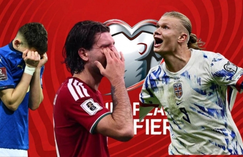 Đêm hỗn loạn của vòng loại World Cup châu Âu: Kẻ vỡ mộng, người vỡ òa