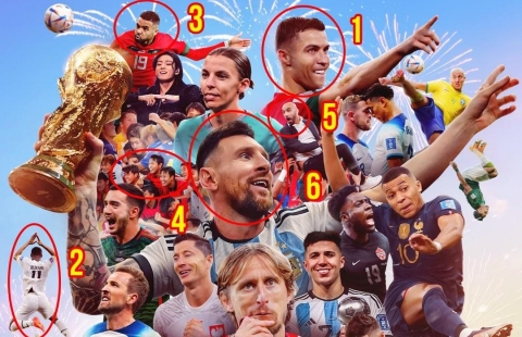 Ronaldo tiếp tục bị FIFA 'cà khịa' ở poster mới