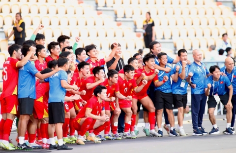 AFC thốt lên 1 điều khi U22 Việt Nam vào chung kết SEA Games 33