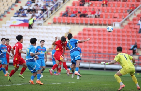 U22 Việt Nam hiên ngang vào chung kết SEA Games 33