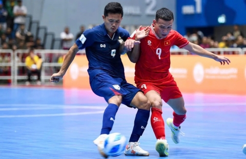 Trực tiếp futsal Việt Nam vs Thái Lan, 19h00 hôm nay 18/12