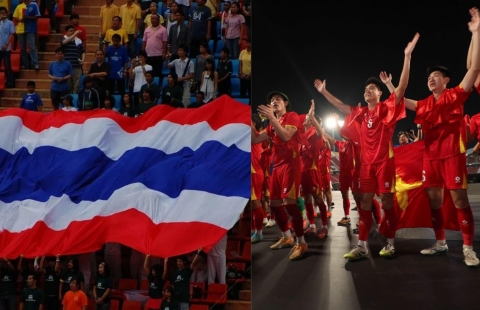 CĐV Thái Lan đồng loạt phản ứng khi phá kỷ lục của Việt Nam tại SEA Games