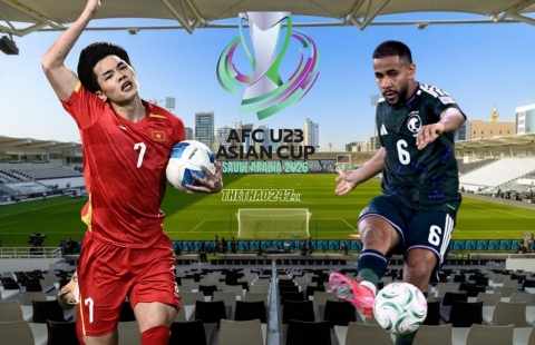 VTV trực tiếp bóng đá U23 Việt Nam vs U23 Ả Rập Xê Út 23h30 hôm nay