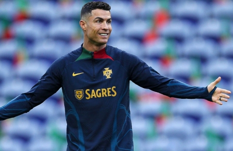 Ronaldo không ra sân trận Bồ Đào Nha vs Croatia trước Euro 2024