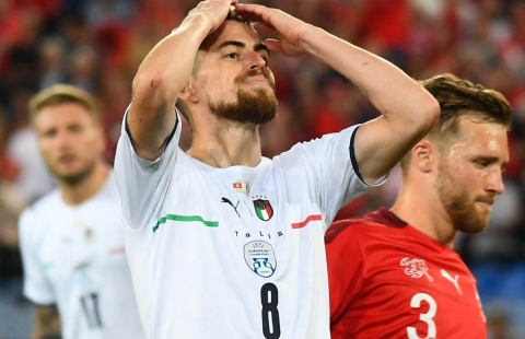 Italia vs Thụy Sỹ ở vòng 1/8 EURO 2024: Ký ức xấu của Jorginho
