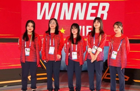 Đội tuyển Tốc Chiến nữ Việt Nam có trận thắng đầu tiên tại SEA Games 31