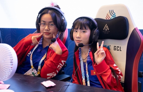 Trực tiếp chung kết Liên Quân Mobile Nữ SEA Games 33: Việt Nam 2-0 Lào