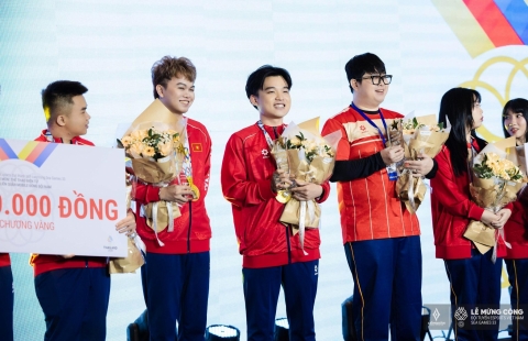 Esports nhận hơn 1 tỷ đồng tiền thưởng SEA Games
