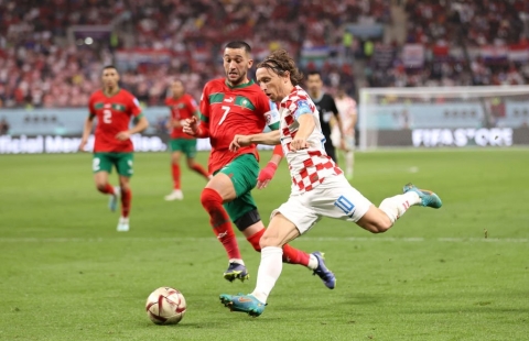 Video bàn thắng Croatia 2-1 Maroc: Cái kết đẹp cho Modric