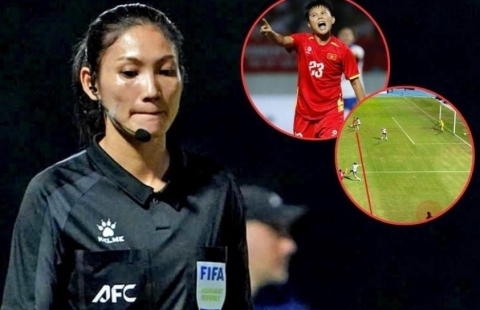 CĐV Lào dậy sóng khi FIFA vẫn công nhận trọng tài cướp bàn thắng của Việt Nam