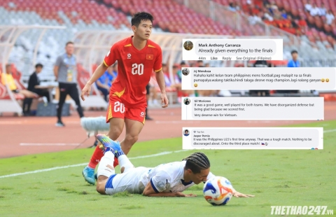 CĐV Philippines đồng loạt lên tiếng sau trận thua U23 Việt Nam