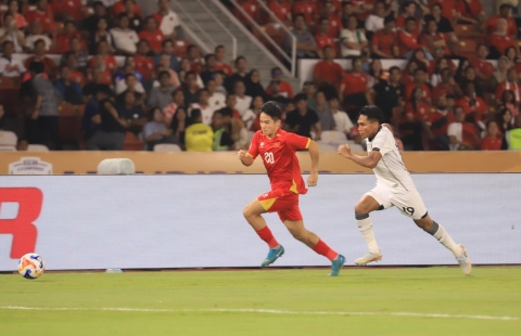 TRỰC TIẾP U23 Việt Nam 0-0 U23 Indonesia: Nhập cuộc sôi nổi