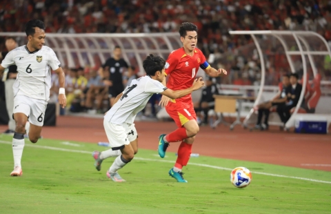 TRỰC TIẾP U23 Việt Nam 0-0 U23 Indonesia: 2 bên giằng co