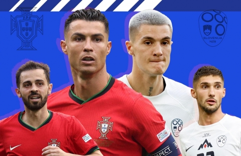 Nhận định Bồ Đào Nha vs Slovenia: Chờ Ronaldo toả sáng