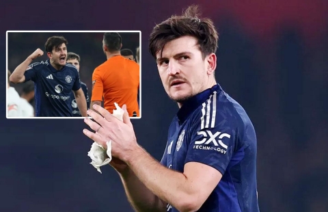 Maguire lại là thủ lĩnh của Man Utd