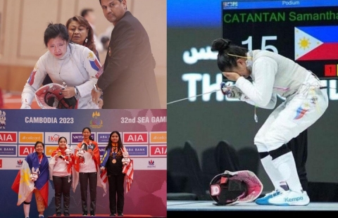 Samantha Catantan: Nữ kiếm thủ 'một chân' khiến cả Đông Nam Á nể phục