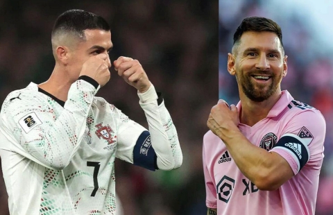 Piers Morgan mỉa mai: ‘Messi cũng làm như Ronaldo, nhưng lại không có thẻ đỏ’