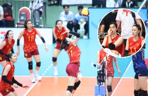 Những giọt nước mắt quả cảm của bóng chuyền nữ Việt Nam tại SEA Games 33