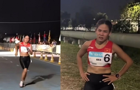 'Nữ hoàng đi bộ' Việt Nam ngất xỉu trên đường đua và lời tri ân cảm xúc tại SEA Games 33