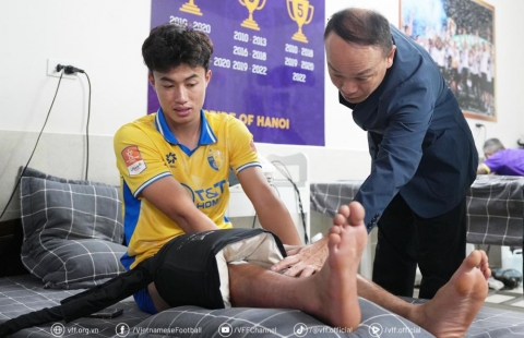 VFF có hành động cực đẹp với đội trưởng U22 Việt Nam