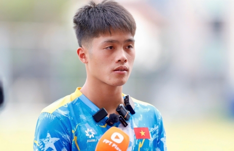 VIDEO: Vua giải trẻ Việt Nam gửi 'chiến thư' tới U22 Malaysia