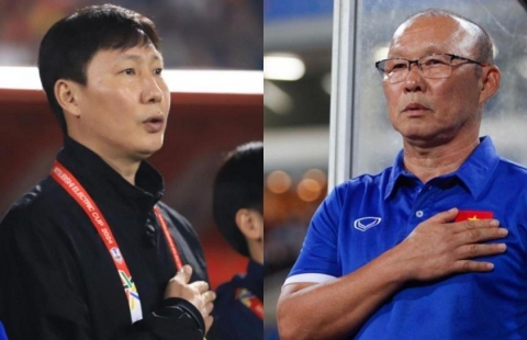HLV Kim Sang Sik vẫn chưa thể vượt qua thầy Park!