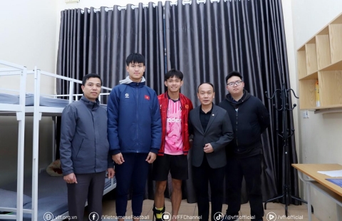 VFF có hành động ấm lòng với 2 cầu thủ U23 Việt Nam chấn thương