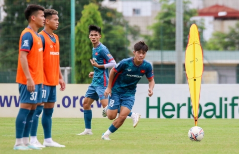 Hàng loạt cầu thủ của U23 Việt Nam vắng mặt