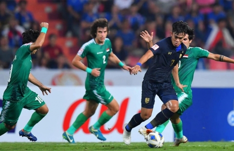 Trực tiếp U23 Iraq vs U23 Thái Lan: Khởi đầu khó khăn