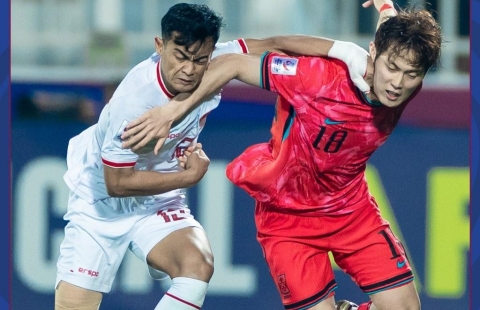 CĐV Hàn Quốc bỏ xem bóng đá sau trận thua khó tin U23 Indonesia
