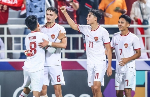 AFC kinh ngạc khi U23 Indonesia làm nên lịch sử trước Hàn Quốc