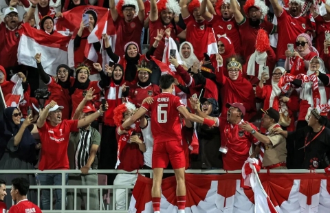 Tiền vệ U23 Indonesia kiệt sức sau trận thua đáng tiếc Iraq