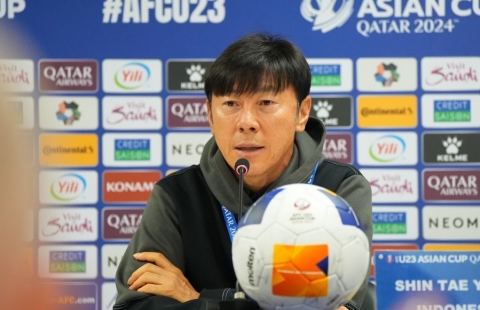 HLV Shin Tae-yong nói gì khi U23 Indonesia thua đáng tiếc Iraq?