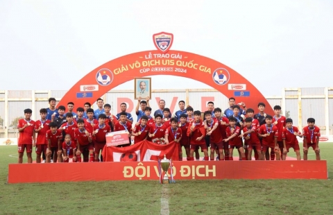 PVF giành chức vô địch U15 Quốc gia