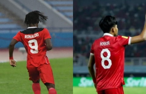 Ra sân cho Indonesia, Kaka chính thức phá kỷ lục của Ronaldo