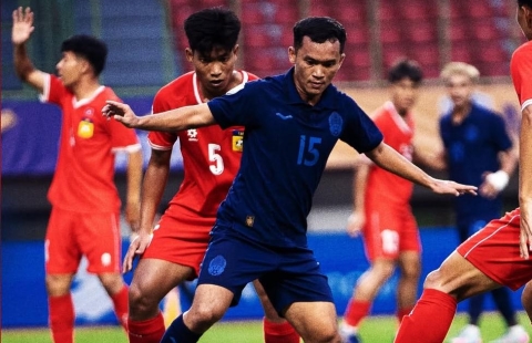 Bị Lào cầm hòa, U23 Campuchia phải quyết đấu với U23 Việt Nam