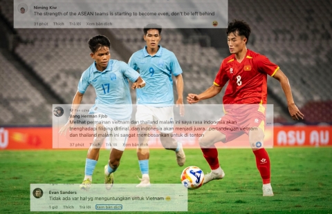 CĐV Indonesia đồng loạt lên tiếng khi U23 Việt Nam vào bán kết