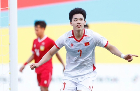 Tiền đạo số 1 của U22 Việt Nam được vinh danh ở SEA Games