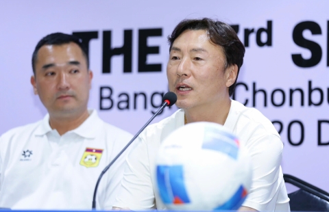 Thua đáng tiếc, HLV Lào chỉ thẳng sức mạnh của U22 Việt Nam