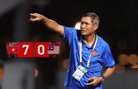 Đại thắng Malaysia 7-0, HLV tuyển Việt Nam vẫn muốn đậm hơn nữa
