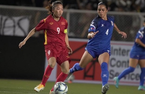 Trực tiếp nữ Việt Nam vs Philippines, 18h30 hôm nay 8/12